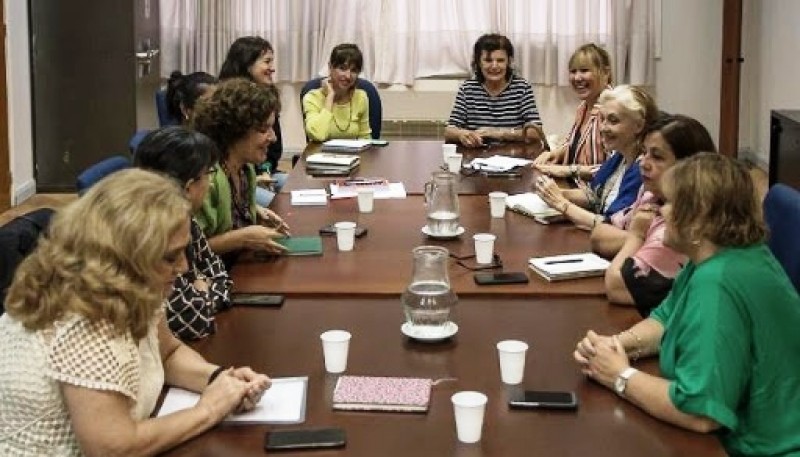 Reunión de gestión del Ministerio de Mujeres