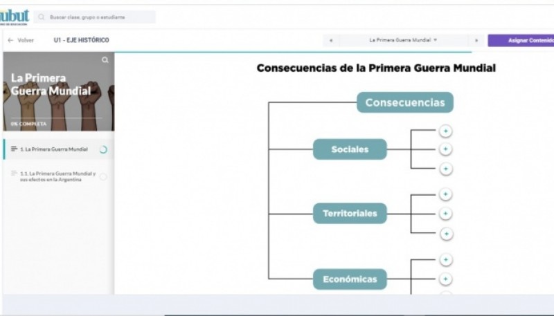 Educación presentó una biblioteca digital de contenidos para docentes de Secundaria