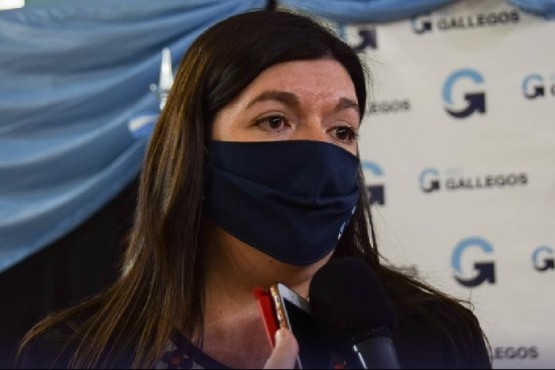 Julia Chalub, responsable del área de niñez municipal.