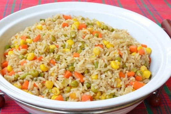 Cómo hacer arroz primavera