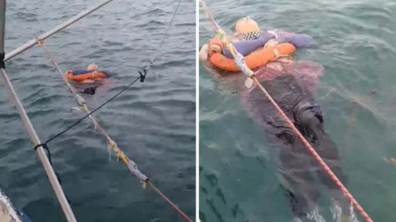 Encontraron viva y flotando en el mar a una mujer que estuvo desaparecida durante dos años