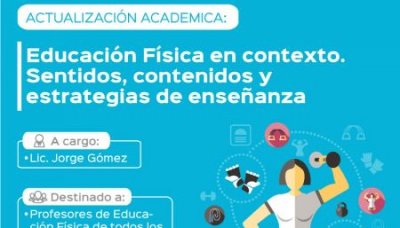 Mañana inicia la preinscripción a la Actualización Académica en Educación Física