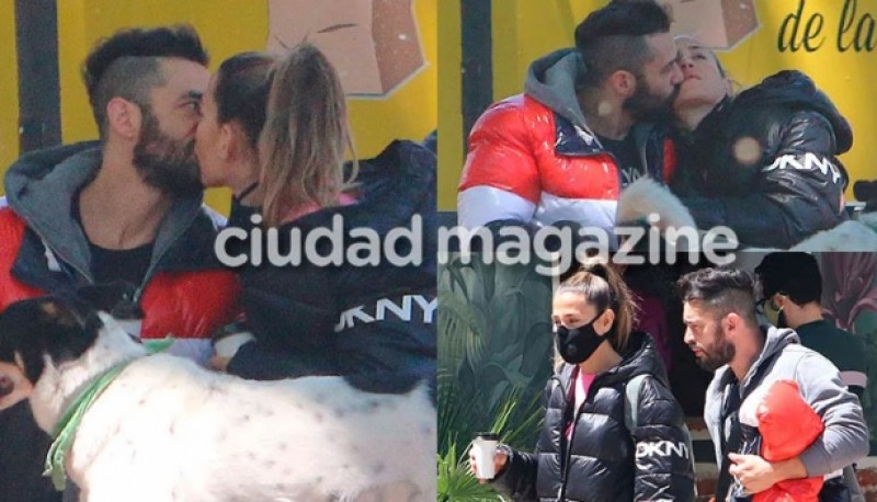 Las fotos de Jimena Barón y Tucu López apasionados. (Ciudad Magazine)