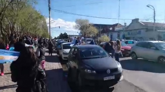 Manifestación del Municipio.