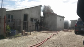 Incendio en una vivienda deja pérdidas totales