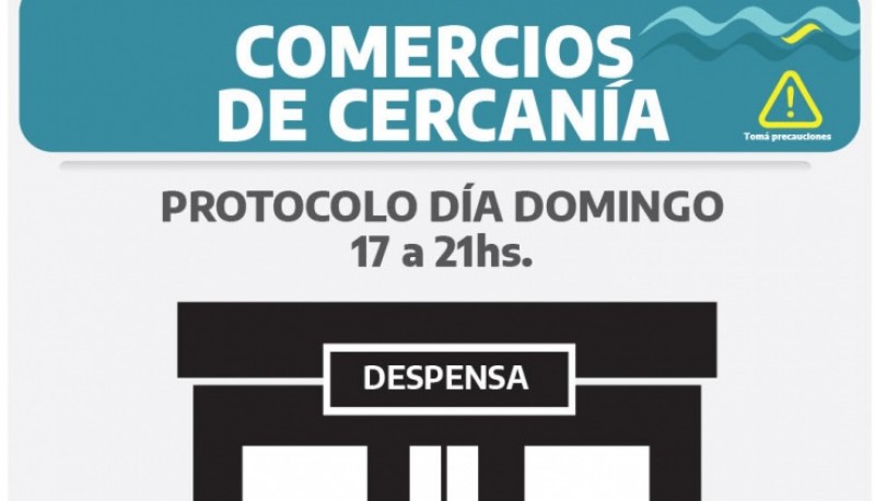 Los comercios de cercanía podrán abrir los domingos de 17 a 21 horas 