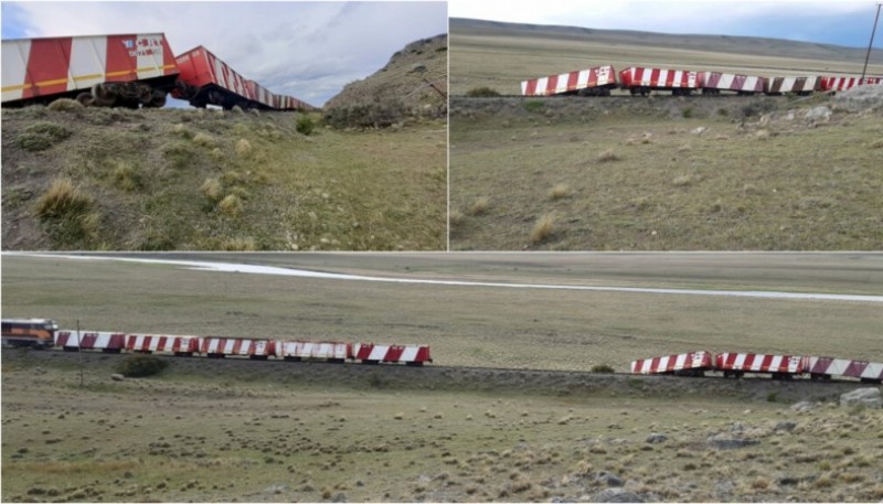 Hace más de un año no circulaba un tren. (El socavón) 