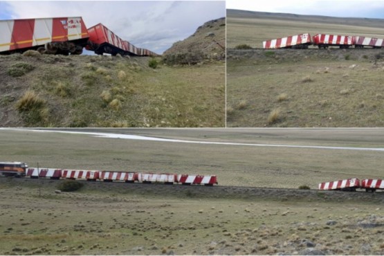 Hace más de un año no circulaba un tren. (El socavón) 