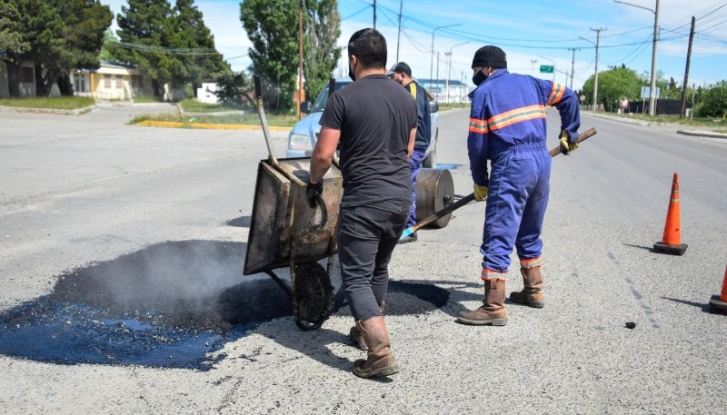 Río Gallegos| Municipio avanza con el arreglo de calles 