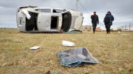 Río Gallegos| Chapista volcó el auto del cliente y culpó a un caballo