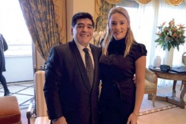 Dramática reacción de Rocío Oliva al enterarse de la muerte de Maradona