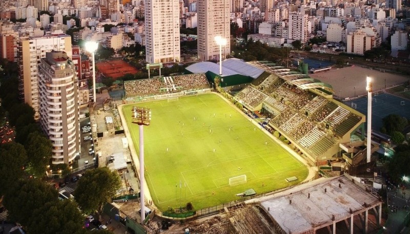 Estadio de Ferro. 