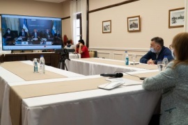 Santa Cruz| Alicia Kirchner participó de una videoconferencia con el Presidente