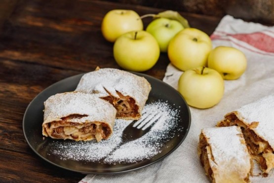 Cómo hacer strudel de manzana 