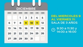 Santa Cruz| anunciaron inscripciones para sala de 3 años