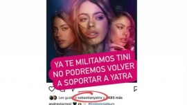 Los gestos de acercamiento de Sebastián Yatra a Tini que alertaron a los fans