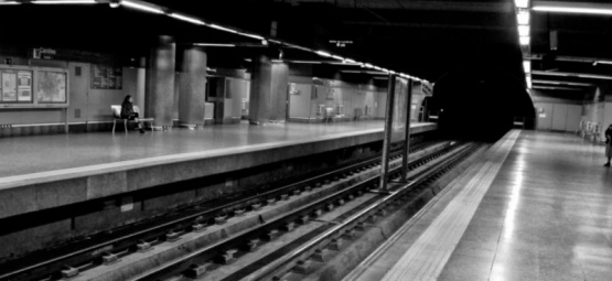 Grabaron ruidos y “fantasmas” en una estación de subte