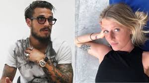 Daniel Osvaldo publicó una foto besando a su novia ante los rumores de crisis 