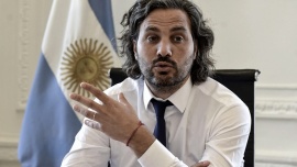 Santiago Cafiero: "La inmensa mayoría se alegró con la vacuna"