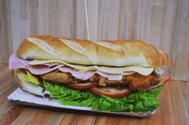 Sandwich de milanesa.