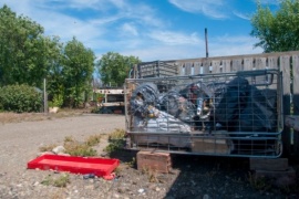 Río Gallegos| Vecinos queman la basura porque no pasa el camión recolector