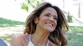 Fernanda Callejón se animó al colaless bajo el sol