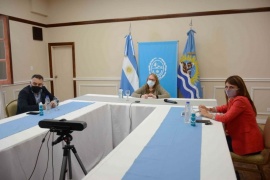 Alicia Kirchner se interiorizó sobre el parque Los Glaciares