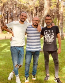 El gran parecido de Abel Pintos con sus dos hermanos