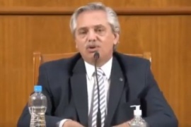 Alberto Fernández: “Es necesario un mayor compromiso por parte de los países desarrollados”