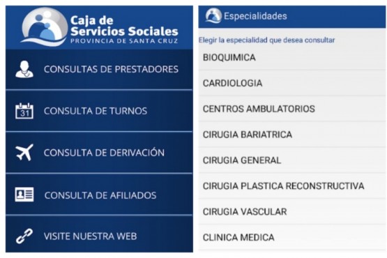 La Caja de Servicios Sociales lanzó una aplicación para teléfonos móviles