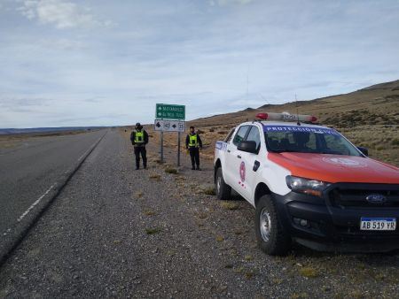 El trabajo en las rutas.