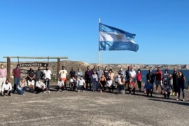 Ignacio Torres en la cumbre PRO en Puerto Pirámides