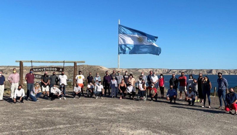 Ignacio Torres en la cumbre PRO en Puerto Pirámides