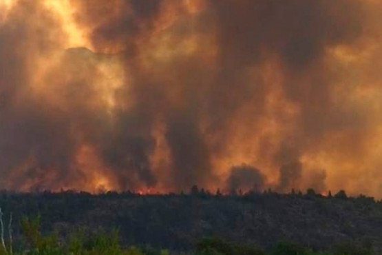 Refuerzan el apoyo para combatir el incendio y declaran el estado de emergencia