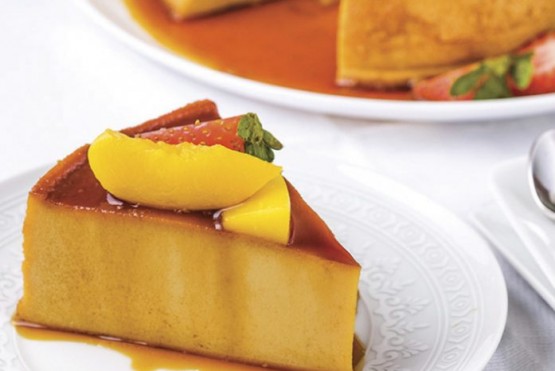 Cómo hacer flan de durazno 