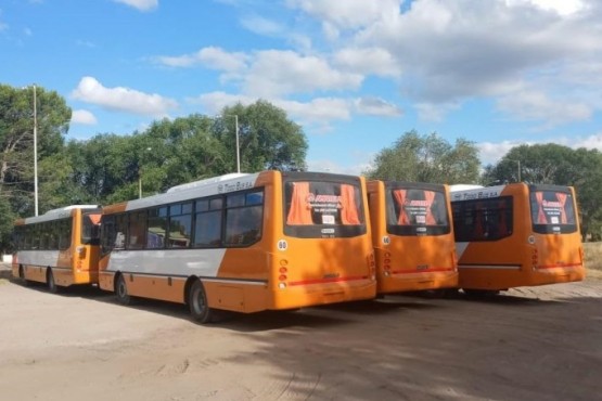 Seis colectivos fueron secuestrados