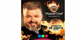 Donato de Santis subió una foto para promocionar la nueva temporada de Mastechef