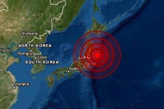 Fuerte terremoto de 7,3 grados sacudió Japón