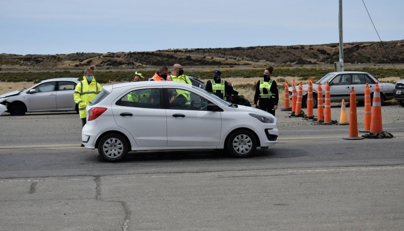 Se llevaron a cabo controles con personal municipal y de la Policía Provincial.