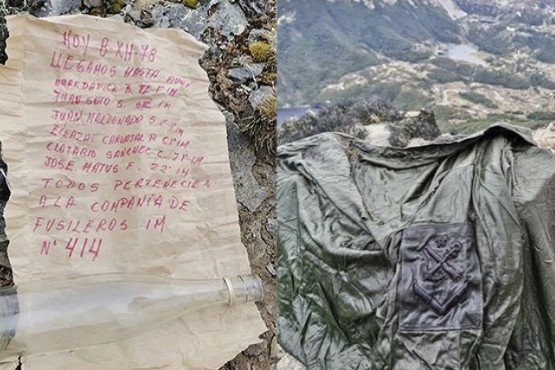 Hallan un escrito en el interior de una botella elaborado durante el conflicto por el Canal de Beagle