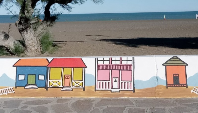 La historia de Playa Unión a través del arte 