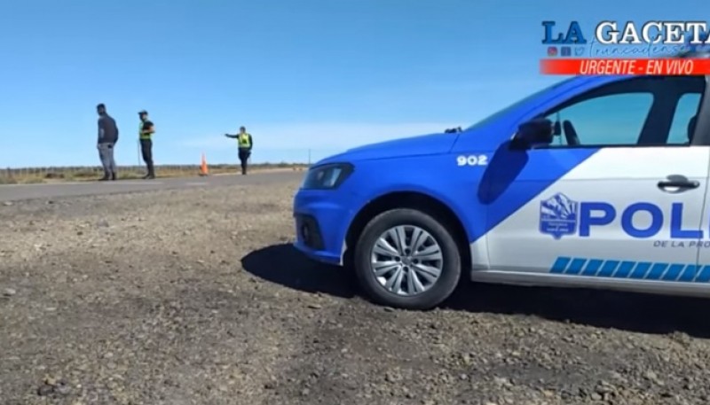 La Policía realiza controles en las Rutas 12 y 43. (Foto: La Gaceta Truncadense)