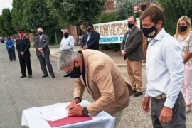 Hermida presente en un nuevo  aniversario de Gobernador Costa