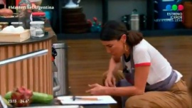 El accidente de Andrea Rincón en MasterChef Celebrity