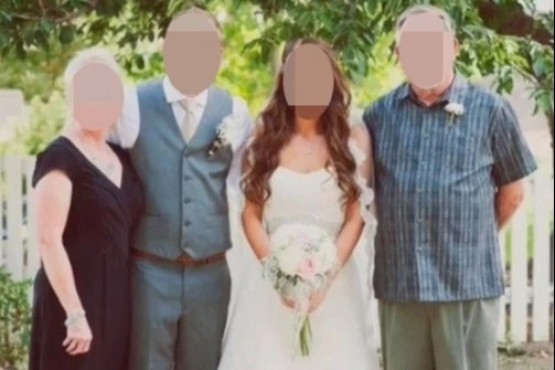 Sus suegros la odian y se vistieron de velorio el día de su boda