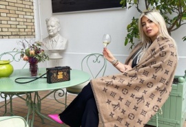 La tarde súper top de Wanda Nara