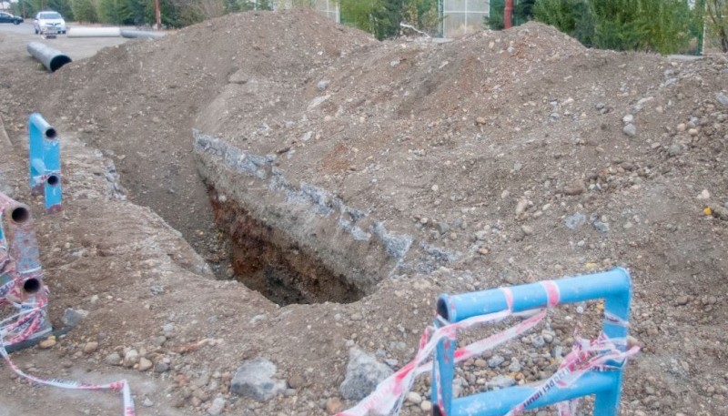 Avanza la conexión a la Cuenca Sarmiento. 