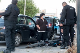 Un automovilista chocó a un ciclista menor de edad