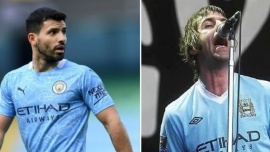 La despedida de Liam Gallagher al "Kun" Agüero