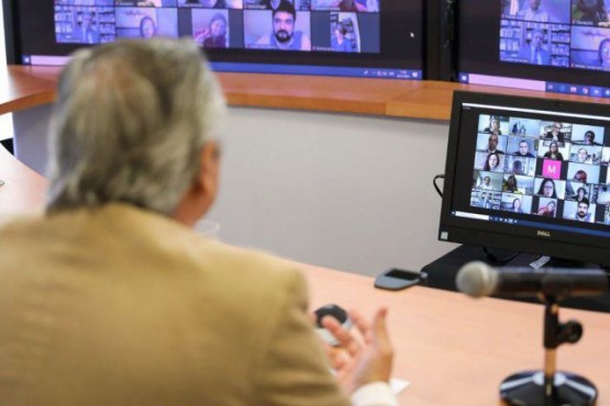 Alberto Fernández y Horacio Rodríguez Larreta hablaron por videoconferencia